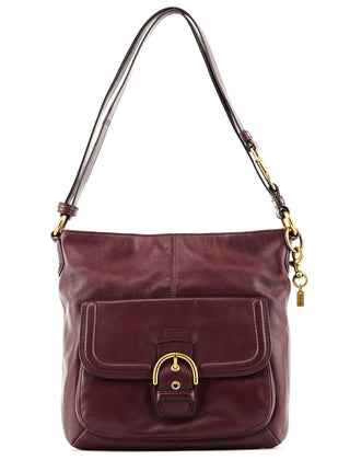 F24685 Burgundy Leather Soho 2-Way Shoulder Bag