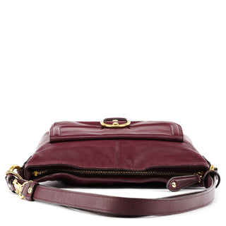 F24685 Burgundy Leather Soho 2-Way Shoulder Bag