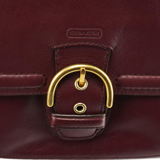 F24685 Burgundy Leather Soho 2-Way Shoulder Bag