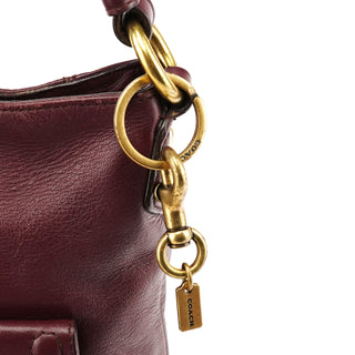 F24685 Burgundy Leather Soho 2-Way Shoulder Bag