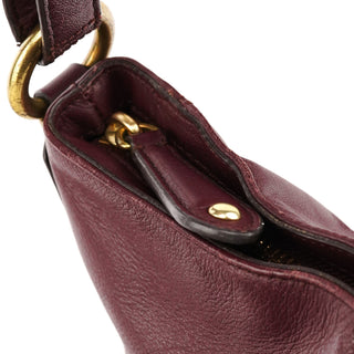 F24685 Burgundy Leather Soho 2-Way Shoulder Bag