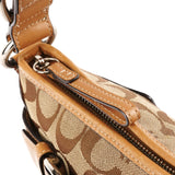F07077 Beige Tan Signature Soho 2-Way Bag
