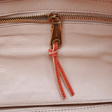 Orange Leather Madeleine Boston Bag