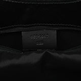 002 1067 Black Nylon Jackie Shoulder Bag