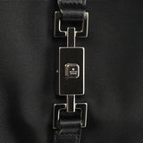 002 1067 Black Nylon Jackie Shoulder Bag