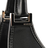 002 1067 Black Nylon Jackie Shoulder Bag