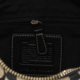 6824 Grey Black Signature Soho Shoulder Bag