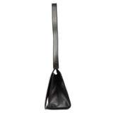 001 2058 Anthracite Leather Frame Shoulder Bag