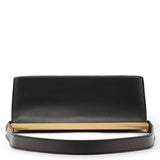 001 2058 Anthracite Leather Frame Shoulder Bag