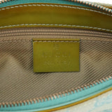 001 4152 Light Blue Yellow GG Shoulder Bag