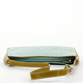 001 4152 Light Blue Yellow GG Shoulder Bag