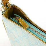001 4152 Light Blue Yellow GG Shoulder Bag