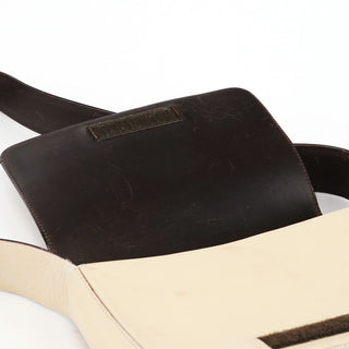 Spring 1999 Ivory Vitello Leather Crossbody Bag