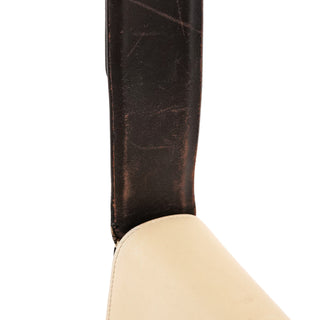 Spring 1999 Ivory Vitello Leather Crossbody Bag
