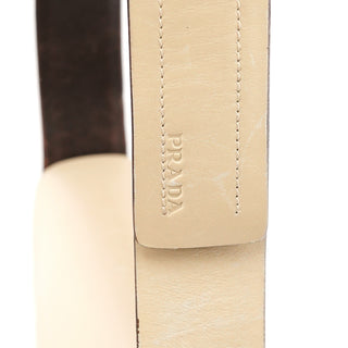 Spring 1999 Ivory Vitello Leather Crossbody Bag