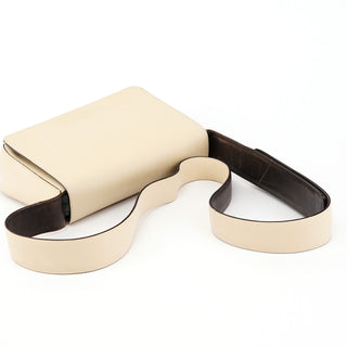 Spring 1999 Ivory Vitello Leather Crossbody Bag