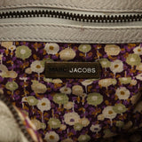 Ivory Leather Camera Boston Bag