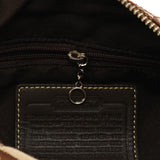 F06044 Beige Brown Signature Soft Demi Shoulder Bag