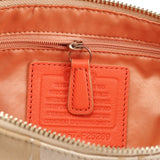 F25289 Beige Coral Pink Signature Soho 2-Way Bag
