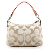 F25289 Beige Coral Pink Signature Soho 2-Way Bag