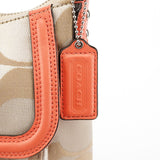 F25289 Beige Coral Pink Signature Soho 2-Way Bag