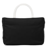 1998 Black Tessuto Plex Nylon Tote Bag