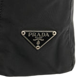 1998 Black Tessuto Plex Nylon Tote Bag