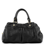 Black Leather Classic Q Baby Groovee 2-Way Bag