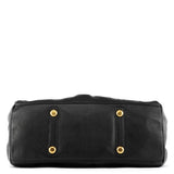 Black Leather Classic Q Baby Groovee 2-Way Bag