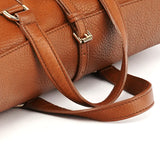 Brown Leather 2-Way Bag