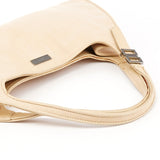 35808 Beige Linen Shoulder Bag