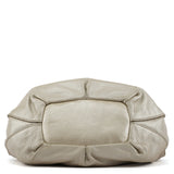 Pearl White Leather Bittersweet Shoulder Bag