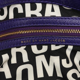 Violet Leather Classic Q Fran 2-Way Bag