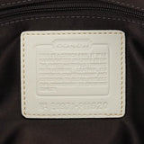 F11620 Beige Signature Turnlock Tote Bag