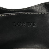 Black Oversized Leather Pocket Tote Bag