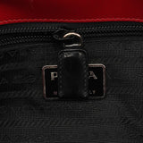 1998 Red Black Spazzolato Sport Top Handle Bag