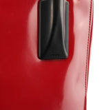 1998 Red Black Spazzolato Sport Top Handle Bag