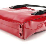 1998 Red Black Spazzolato Sport Top Handle Bag