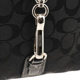 8K04 Black Signature Hamptons Shoulder Bag