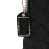 8K04 Black Signature Hamptons Shoulder Bag
