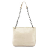 1996 Ivory Spazzolato Fume Chain Tote Bag