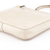 1996 Ivory Spazzolato Fume Chain Tote Bag