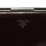 1995 Brown Spazzolato Sport Clutch Tote Bag