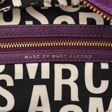 Purple Leather Classic Q Baby Groovee 2-Way Bag