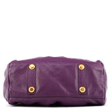 Purple Leather Classic Q Baby Groovee 2-Way Bag
