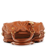 Brown Leather Classic Q Baby Groovee 2-Way Bag