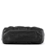 2-Way Tasche Classic Q Fran aus schwarzem Leder