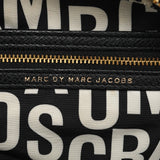 Sac deux portés Classic Q Baby Groovee en cuir noir