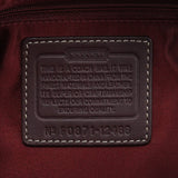 12466 Beige Burgundy Python Hamptons Tote Bag