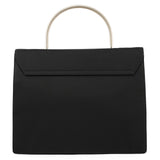 Tessuto Metallo tote i sort nylon